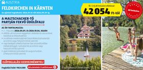 A Maltschacher-tó partján fekvő üdülőfalu – Aldi