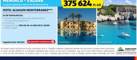 Eurotours International SPANYOLORSZÁG MENORCA - S'ALGAR HOTEL ALUASUN MEDITERRANEO*** – Aldi