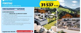 Eurotours Ausztria Forstau Forstauerwirt***Superior – Aldi