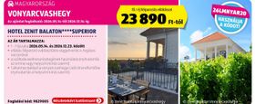 HOTEL ZENIT BALATON****SUPERIOR – Aldi