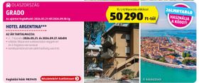 Olaszország, Grado, Hotel Argentina*** – Aldi