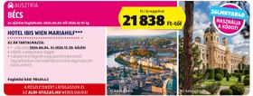 BÉCS HOTEL IBIS WIEN MARIAHILF*** – Aldi