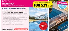 Ausztria, Stegersbach - ALLEGRIA RESORT STEGERSBACH**** – Aldi