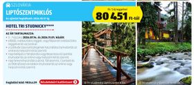 HOTEL TRI STUDNICKY**** LIPTÓSZENTMIKLÓS – Aldi