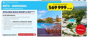 APOLLONIA BEACH RESORT & SPA***** GÖRÖGORSZÁG KRÉTA - AMMOUDARA – Aldi