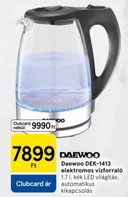 Daewoo DEK-1413 elektromos vízforraló – Tesco
