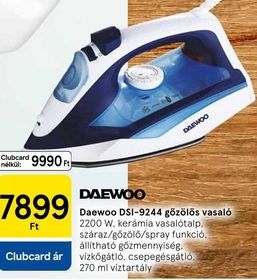 Daewoo DSI-9244 gőzölős vasaló – Tesco