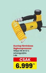 Dunlop fémházas légkompresszor – Spar