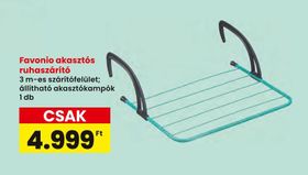 Favonio akasztós ruhaszárító – Spar