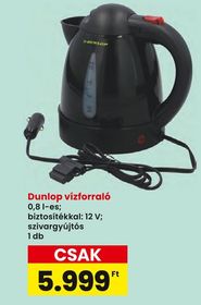 Dunlop vízforraló – Spar