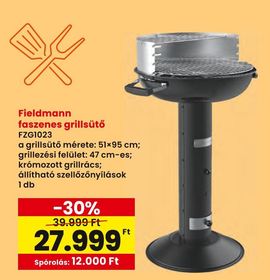 Fieldmann faszenes grillsütő FZG1023 – Spar