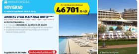Horvátország, Novigrad, Aminess Vival Maestral Hotel**** – Aldi