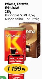 Paloma, Karaván őrölt kávé – Reál