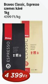 Bravos Classic, Espresso szemes kávé – Reál
