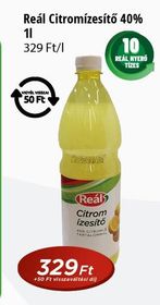 Reál Citromízesítő 40% – Reál