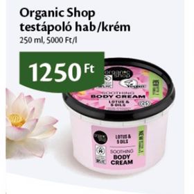 Organic Shop testápoló hab/krém – Ecofamily