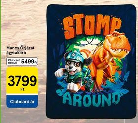 Mancs Őrjárat ágytakaró – Tesco