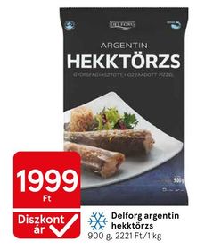 Delforg argentin hekktörzs – Tesco