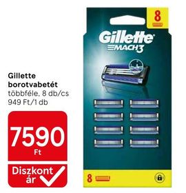 Gillette borotvabetét – Tesco