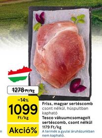 Friss, magyar sertéscomb – Tesco