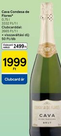 Condesa de Flores Cava Condesa de Flores* – Tesco