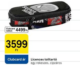 Licences tolltartó – Tesco