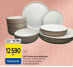 F&F Home Aura étkészlet – Tesco