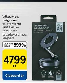 Vákuumos, mágneses telefontartó – Tesco