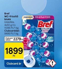 Bref WC-frissítő blokk – Tesco