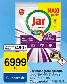 Jar mosogatókapszula – Tesco
