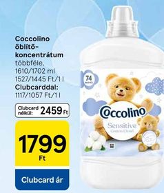 Coccolino öblítő-koncentrátum – Tesco