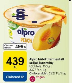 Alpro hűtött fermentált szójakészítmény – Tesco