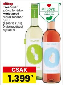 Hilltop Irsai Olivér – Spar