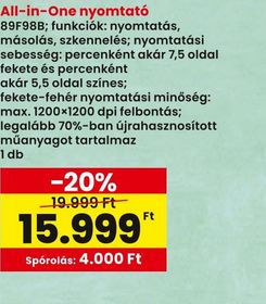 hp DeskJet 2910 All-in-One nyomtató – Spar