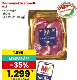 Pecsenyekacsamell-filé – Spar