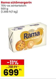 Rama sütőmargarin – Spar