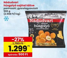 Nádudvari húsgolyó – Spar