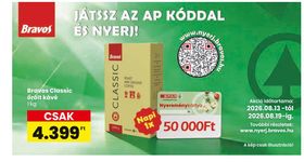Bravos Classic őrölt kávé – Spar