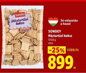 SONDEY Háztartási keksz – Lidl