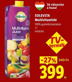 SOLEVITA Multivitaminlé – Lidl