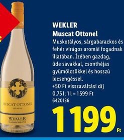 WEKLER Muscat Ottonel – Lidl