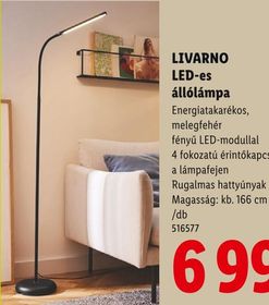 LIVARNO LED-es állólámpa – Lidl