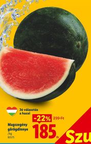 Magszegény görögdinnye – Lidl