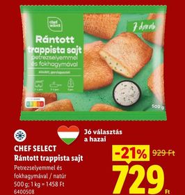 CHEF SELECT Rántott trappista sajt – Lidl