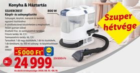 SILVERCREST Kárpit- és szőnyegtisztító – Lidl