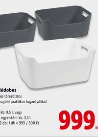 W5 Tárolódoboz – Lidl