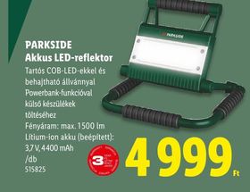PARKSIDE Akkus LED-reflektor – Lidl