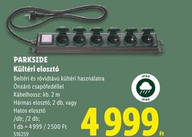 PARKSIDE Kültéri elosztó – Lidl