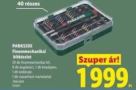 PARKSIDE Finommechanikai bitkészlet – Lidl
