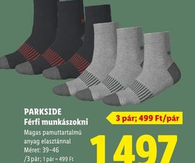 PARKSIDE Férfi munkászokni – Lidl